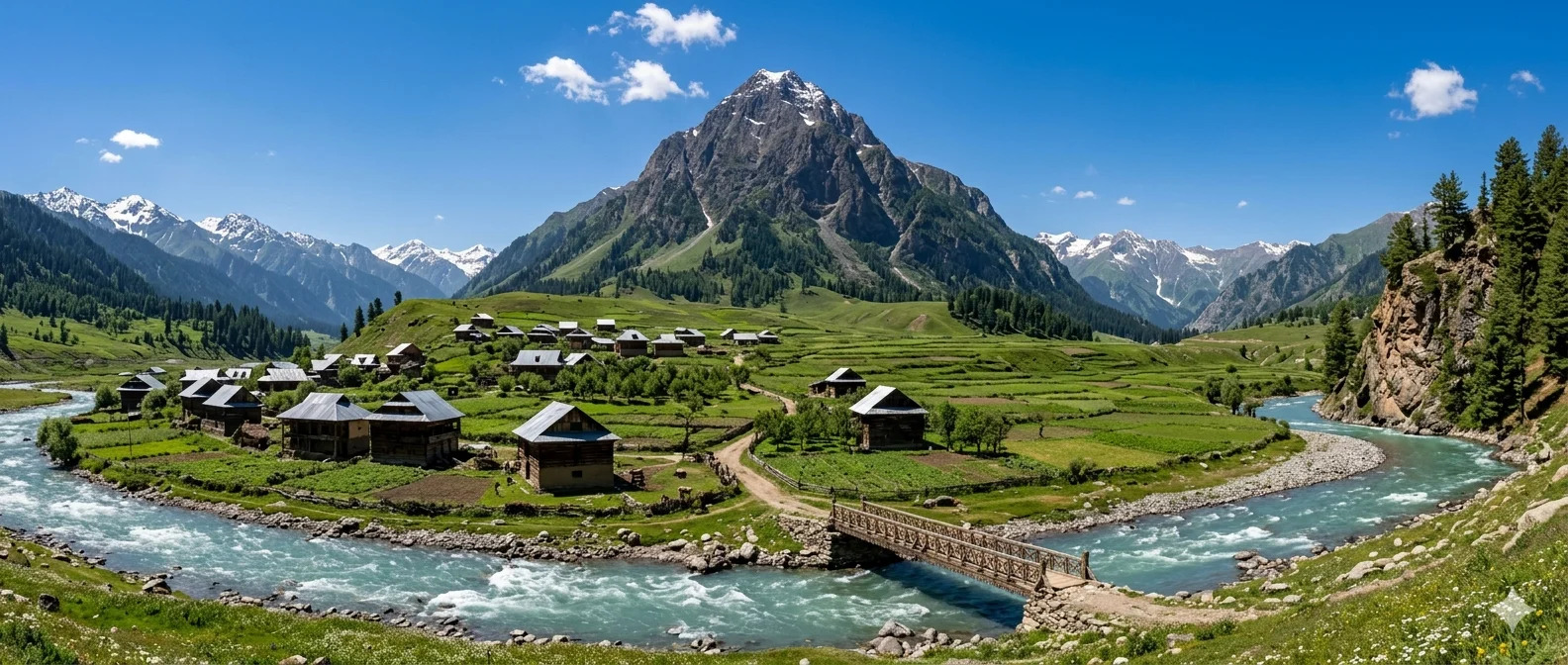 Gurez Valley Kishanganga River Kashmir