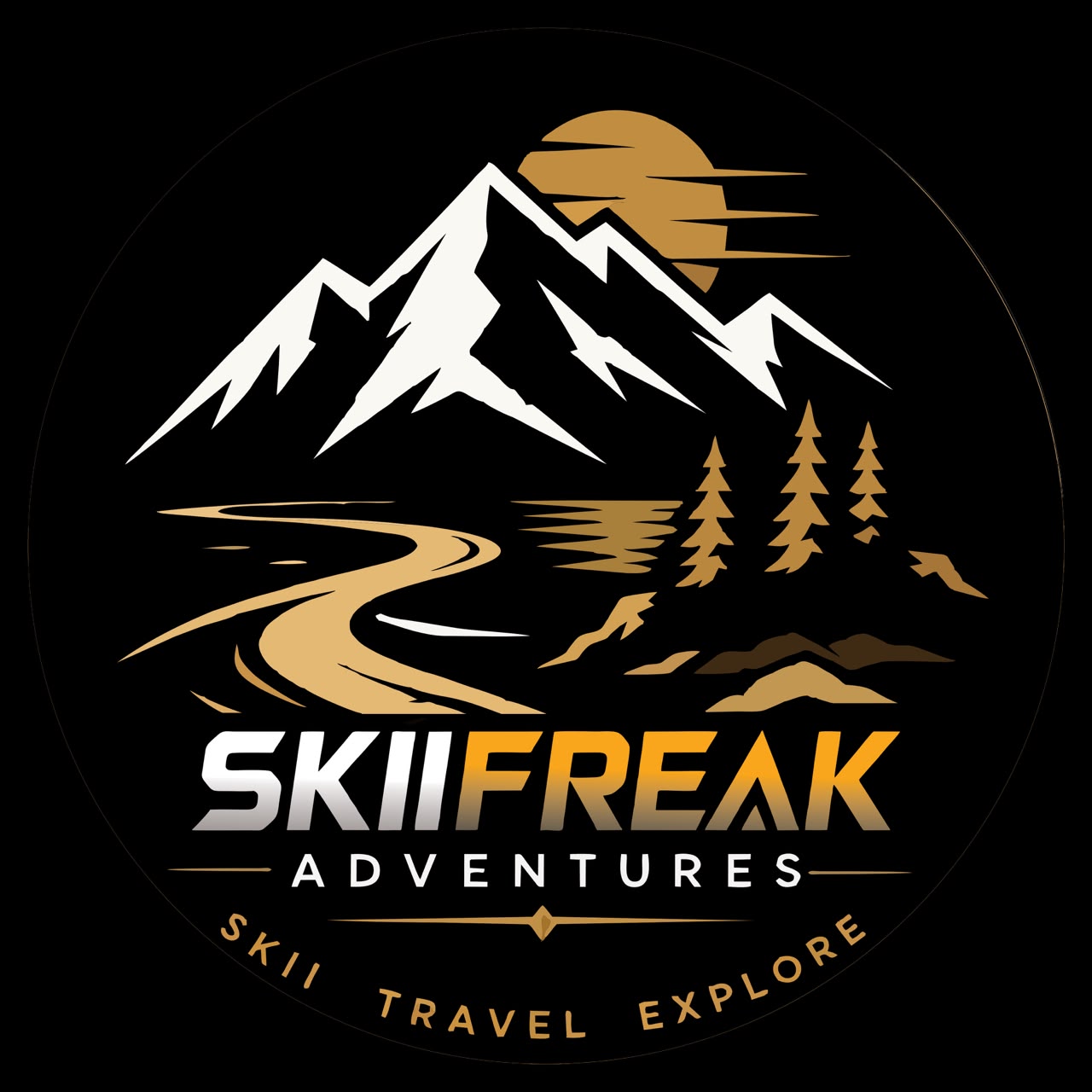 SkiiFreak Adventures Logo